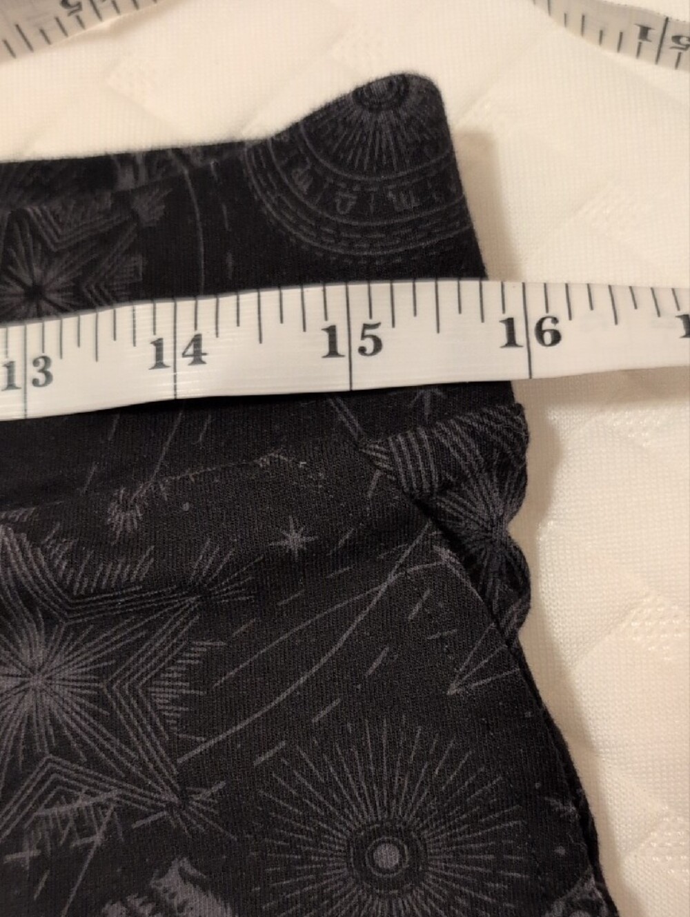 TORRID Bike Shorts 11'' Signature Waist Pocket Magical Objects Deep Black 1X - Picture 6 of 10